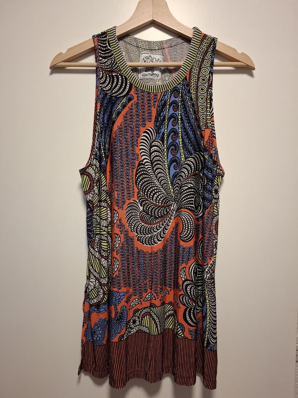 Tops:  ALDO MARTINS Tanktop bunt Grösse M – Gebraucht aus Mosen von Bienemaja1971