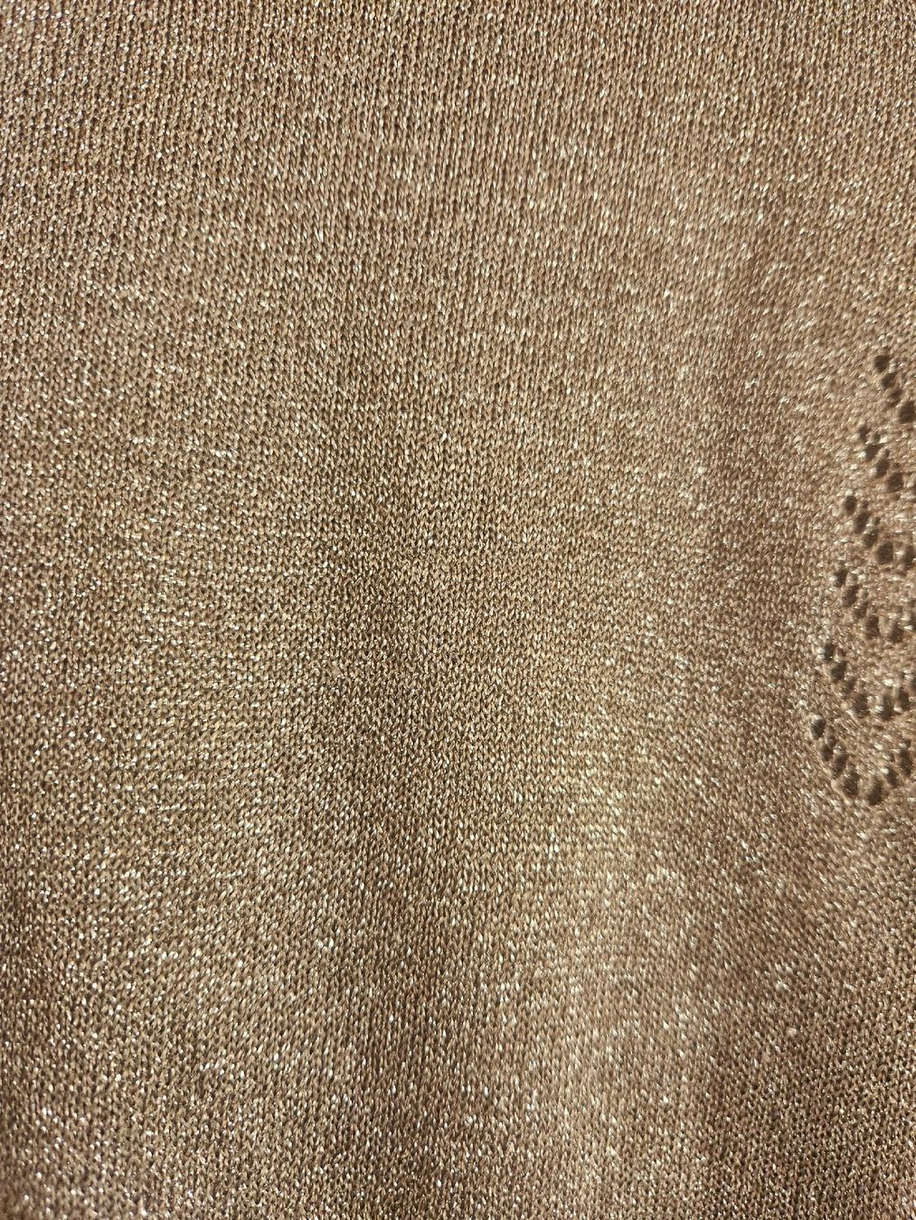Claudie Pierlot Pullover & Sweatshirts: Pull Claudie Pierlot maille argentée comme dorée taille 1 – Gebraucht aus Niedergösgen von Eva2410 6
