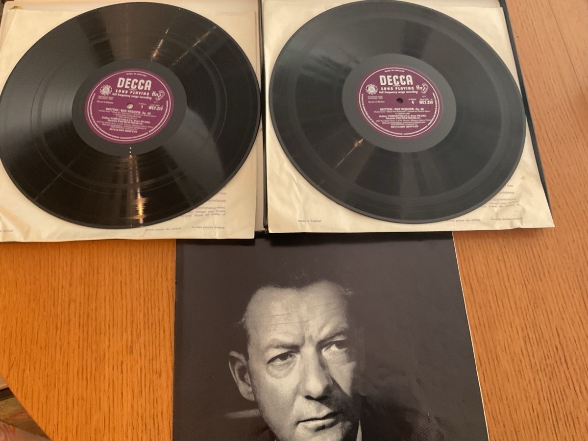 Dischi in vinile: Benjamin Britten War Requiem 2xLP Decca MET 213-214 – Usato da Steinach venduto da Quarkie 1