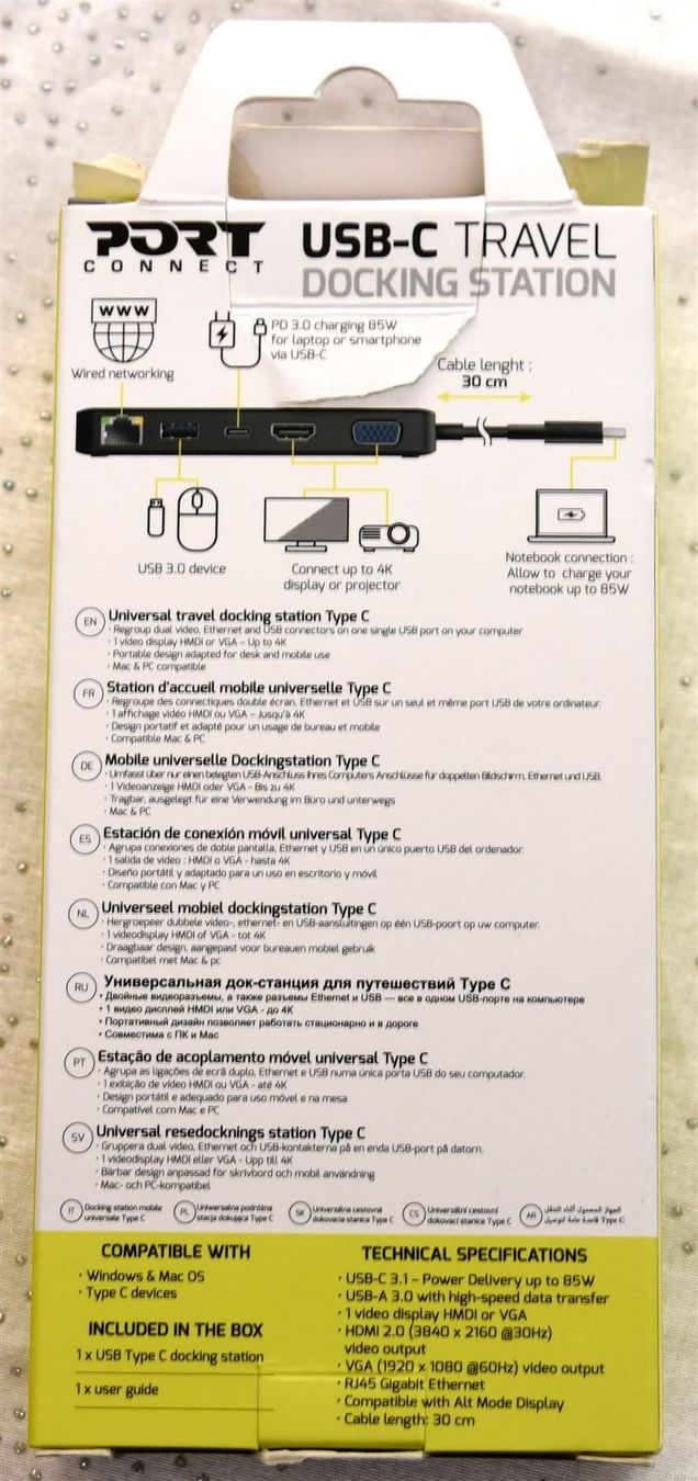 Docking station: USB-C Travel Docking Station – Nuovo (secondo la descrizione) da Frenkendorf venduto da Fionchen 1