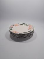 6 Villeroy & Boch Porzellan Frühstückteller - Wild-Rose