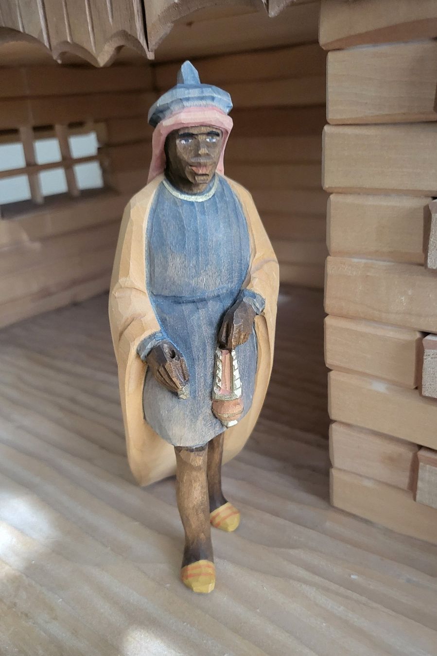 Figuren: original Brienzer Krippenfigur König Balthasar – Gebraucht aus Opfikon von Chbe62