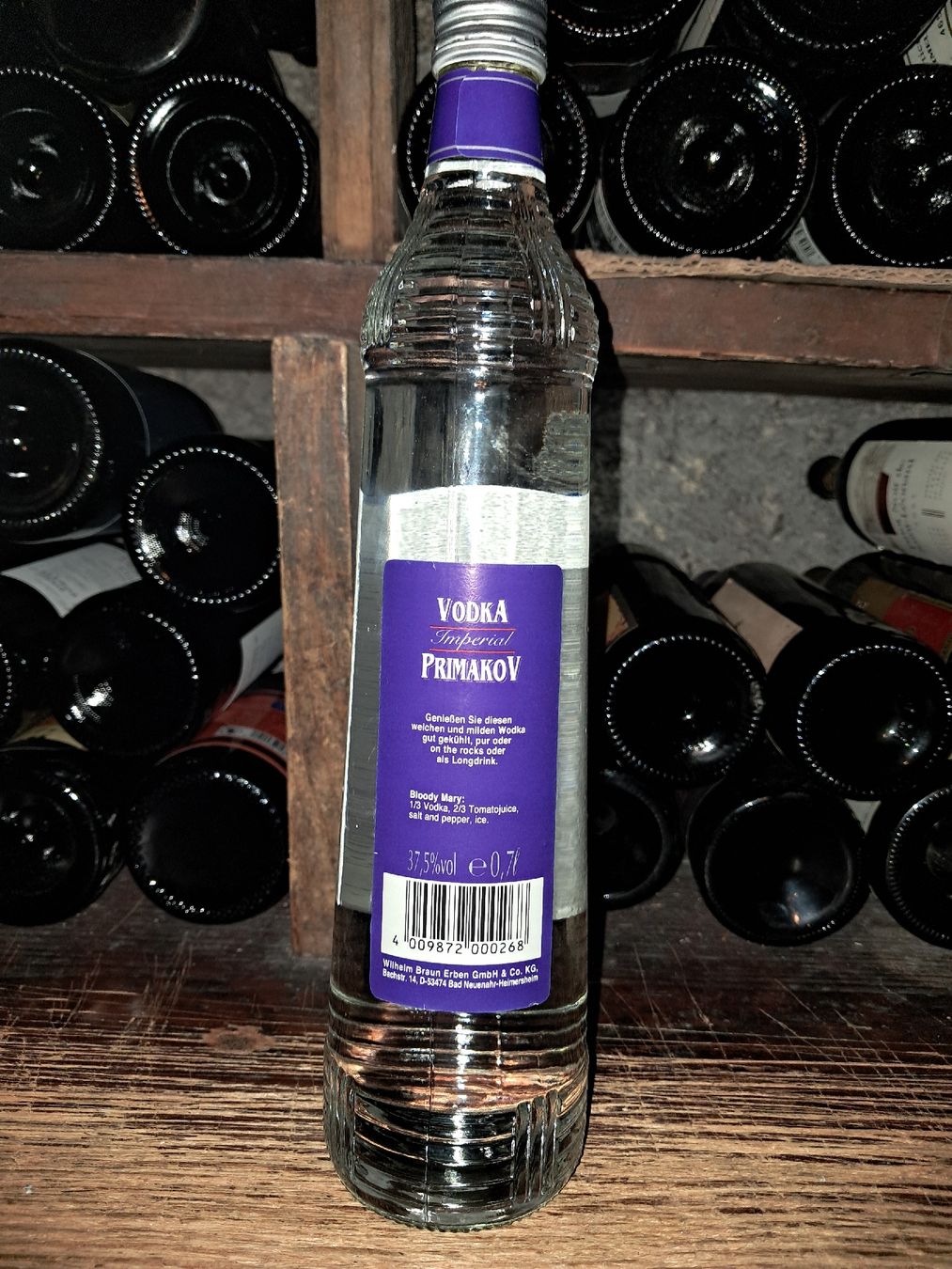 Spiritueux: Vodka Imperial Primakov 70cl – Neuf avec emballage d'origine à Le locle par juliensaran 2