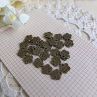 25x Anhanger Handmade Pendentif Bronze