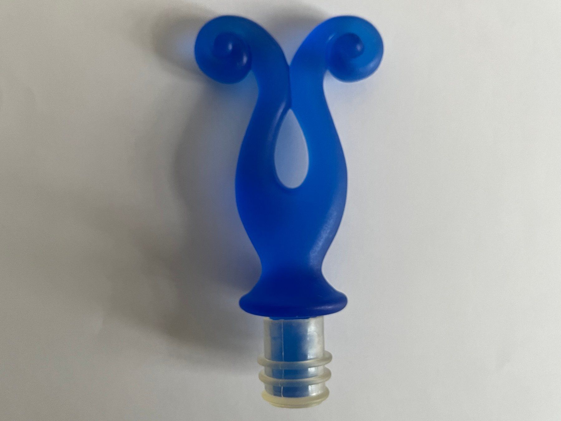 Apribottiglie & Tappi per chiusura: Blauer Silikon Flaschenverschluss – Usato da Basel venduto da Lancer4 2
