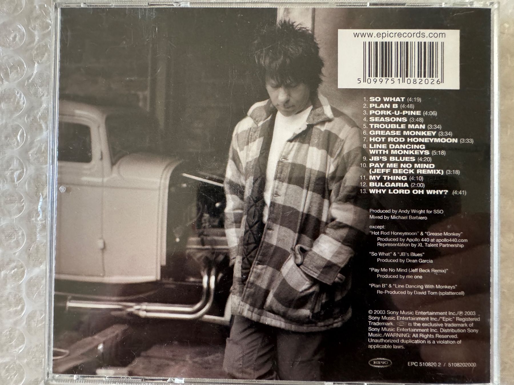 CDs: Jeff Beck - Jeff – Neu (gemäss Beschreibung) aus Duggingen von Kisha010 2