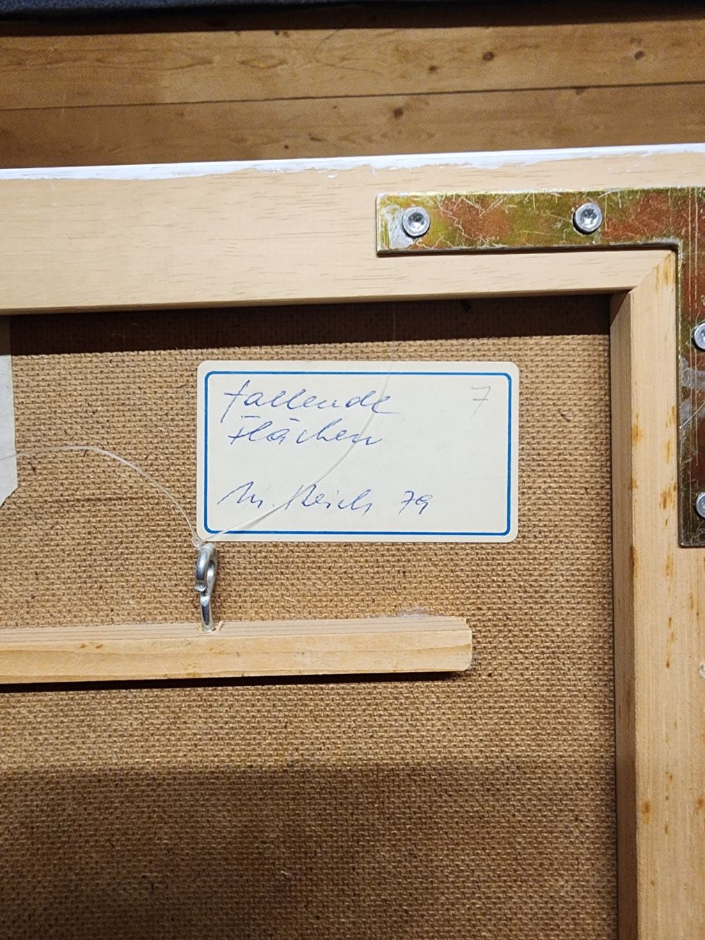 Gemälde: Gemälde Maria Reich – Gebraucht aus Grabs von Rusalu 3