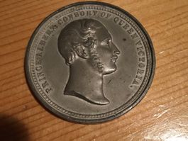 Alte Medaille, Prince Albert, London 1851, Rarität!
