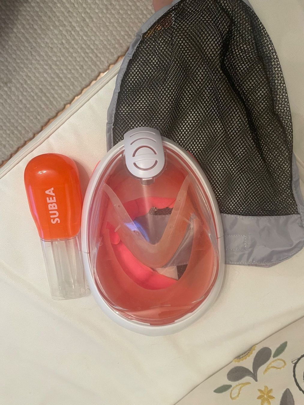 Decathlon Flossen, Masken & Schnorchel: Masque snorkeling de surface easybreath – Gebraucht aus Genève von lailas_things 3