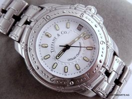 TIFFANY & CO STREAMERICA AUTOMATIK CHRONOMETER 1990ER TAUCHE