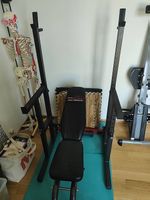 Stabiles Squat Rack / Langhantelständer  höhenverstellbar