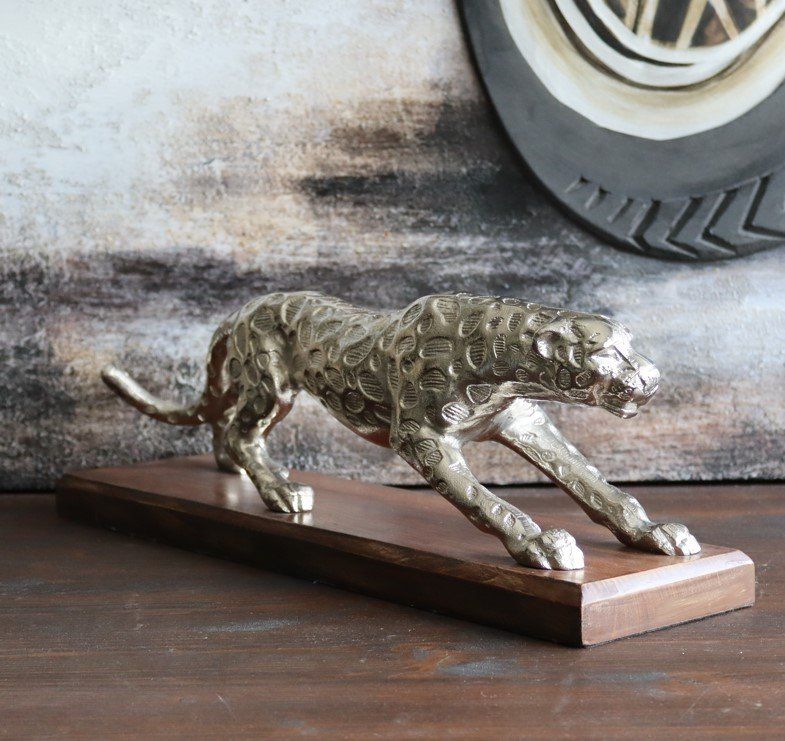 Statuette: Panther auf Mangosockel – Nuovo e nell'imballaggio originale da Menziken venduto da _Goldis_ 3