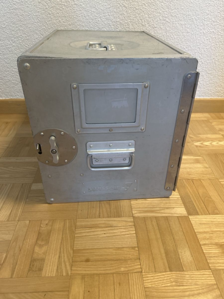Valigie & Borse: Swissair  Flugzeug Galley Container – Usato da kloten venduto da Sgana