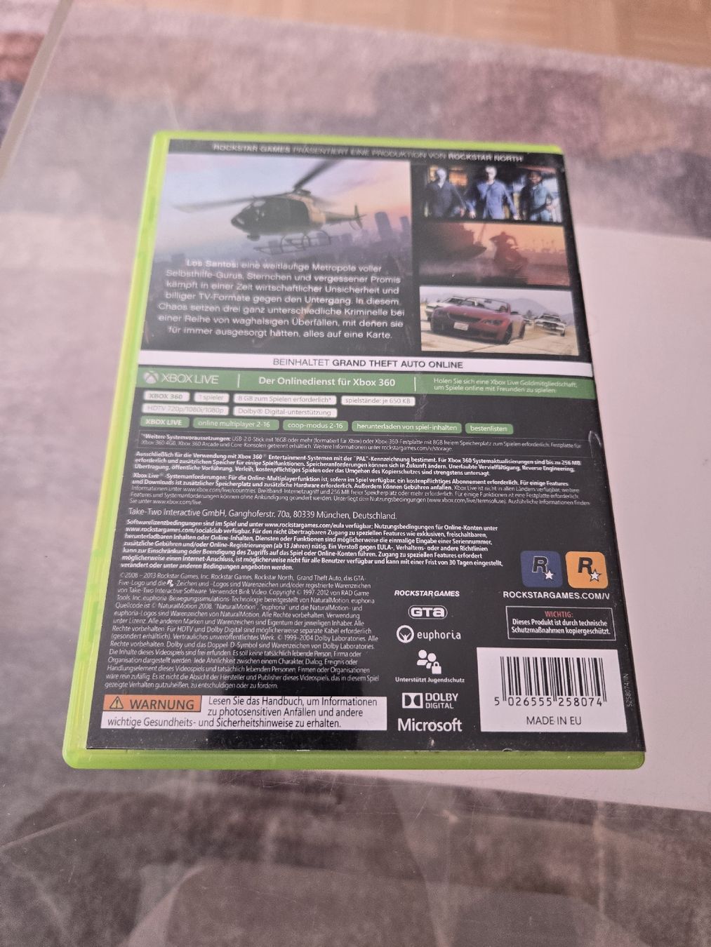 Spiele: GTA 5 Xbox 360 – Gebraucht aus Bussigny von Kfdlt 1