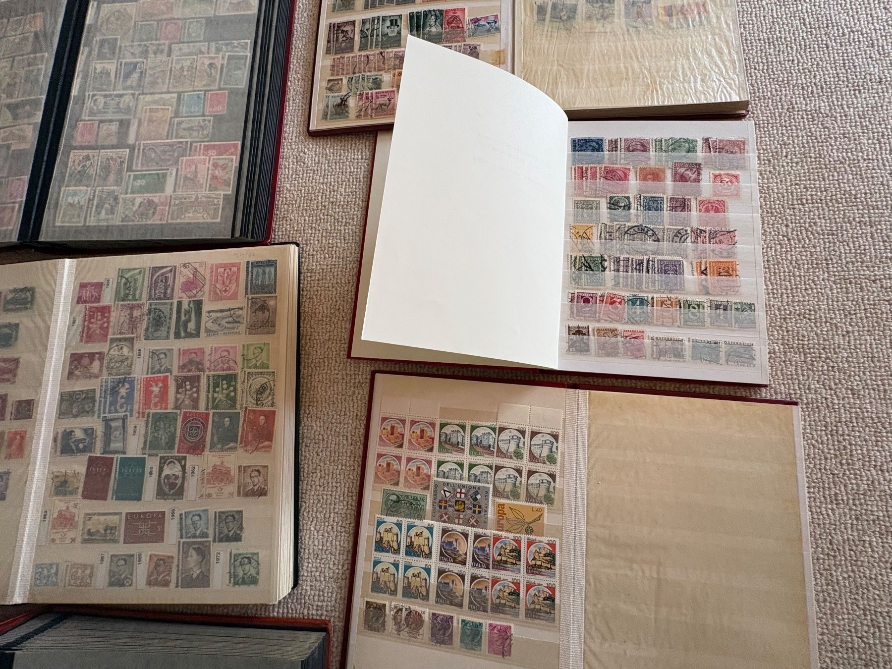 Tous les timbres: 7 Briefmarkenalben mit Inhalt – D'occasion à Steinmaur par Nicorutishauser 9