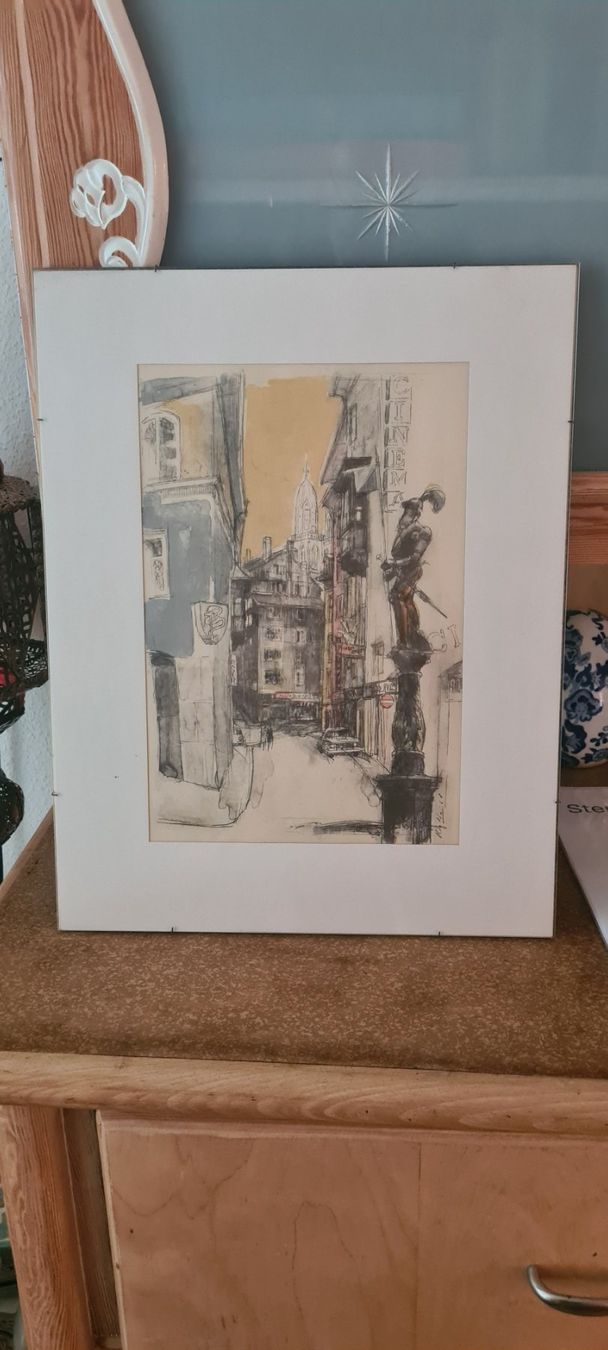 Grafica & Litografie: Lithografie Alfred Koella – Usato da Schlieren venduto da Noni19