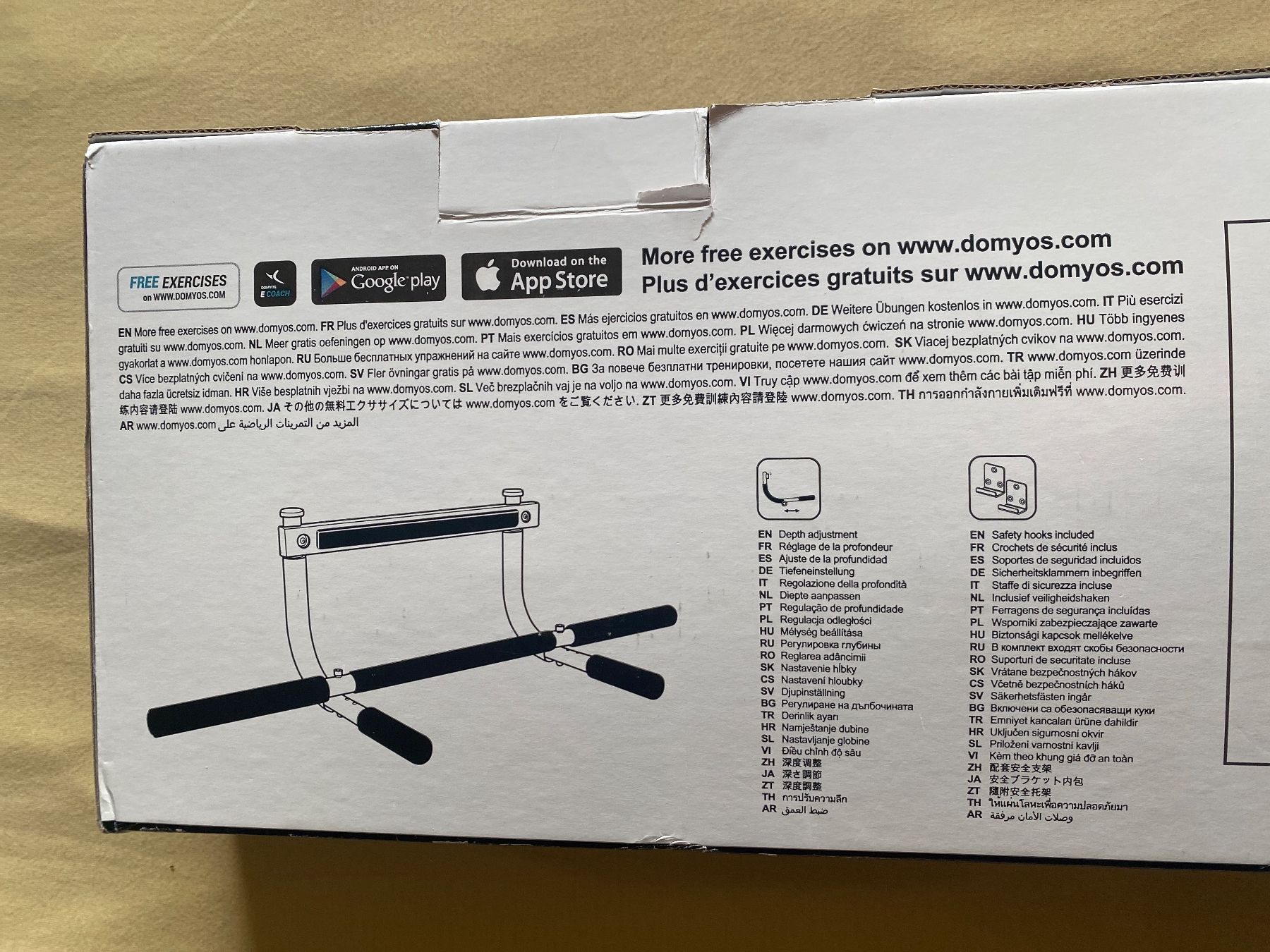 Decathlon Hometrainer: DOMYOS Klimmzugstange – Nuovo (secondo la descrizione) da Horgen venduto da CS75 2