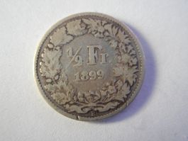 50 Rp. 1899 silber