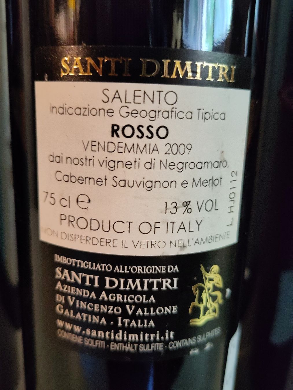 Vino: 4 FL. "Margìa" Salento 2009 – Nuovo (secondo la descrizione) da Basel venduto da Morgenmuffel 1