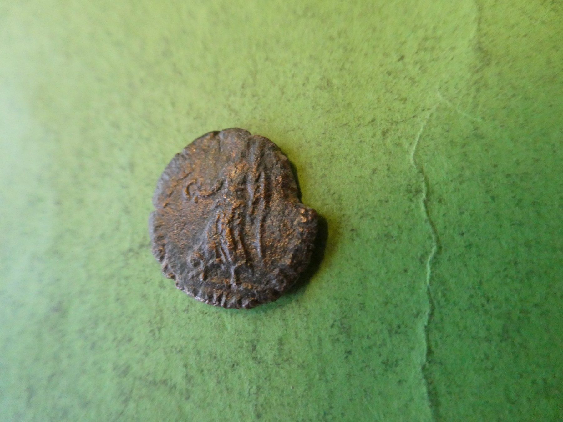 Alle Münzen: uralte Bronzemünze 17 mm     2.06 g – Gebraucht aus Hinterforst von Rohusri 3