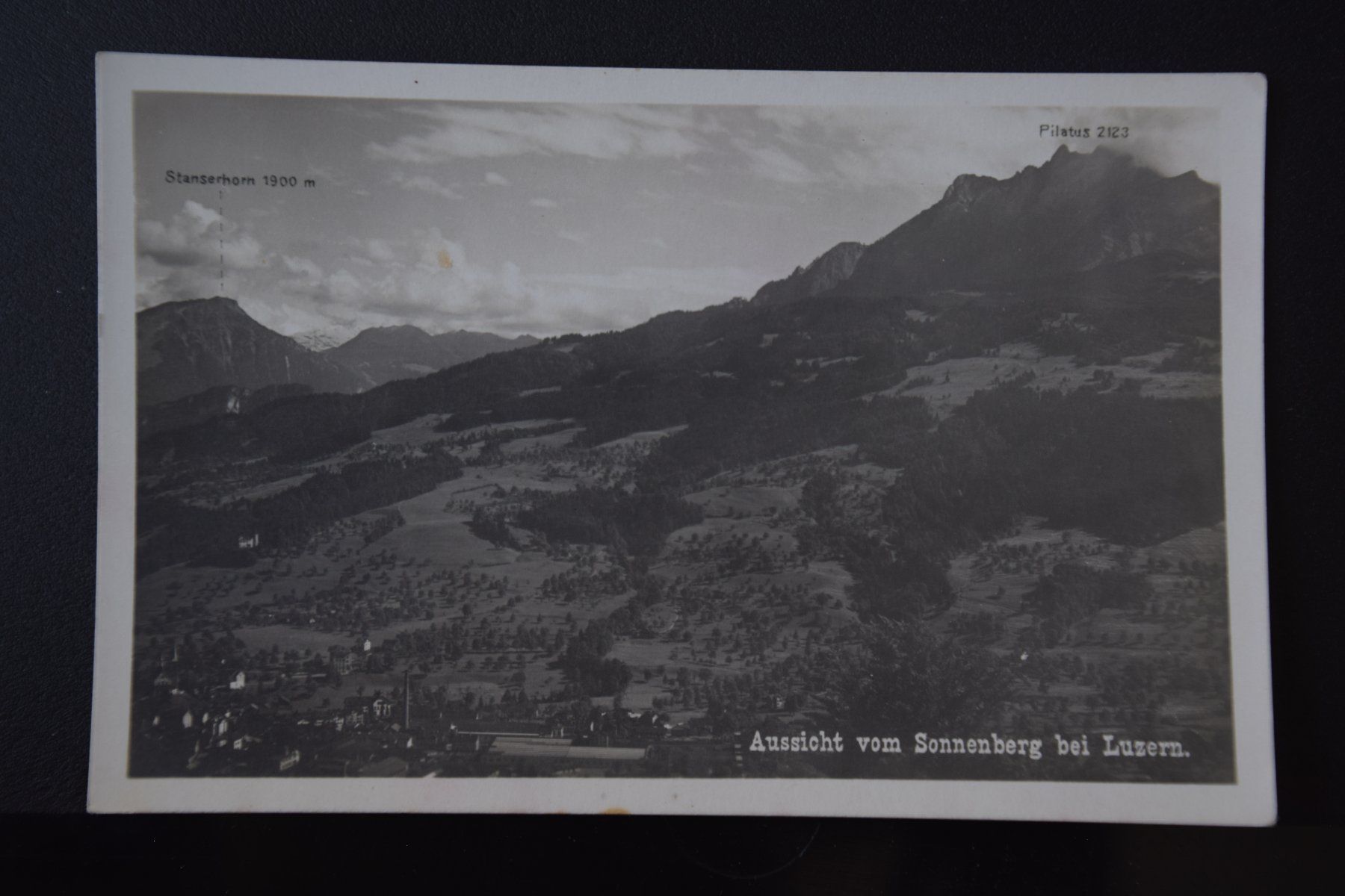 Cartoline postali: AK Luzern, Kriens Sonnenberg – Usato da Luzern venduto da CH2018