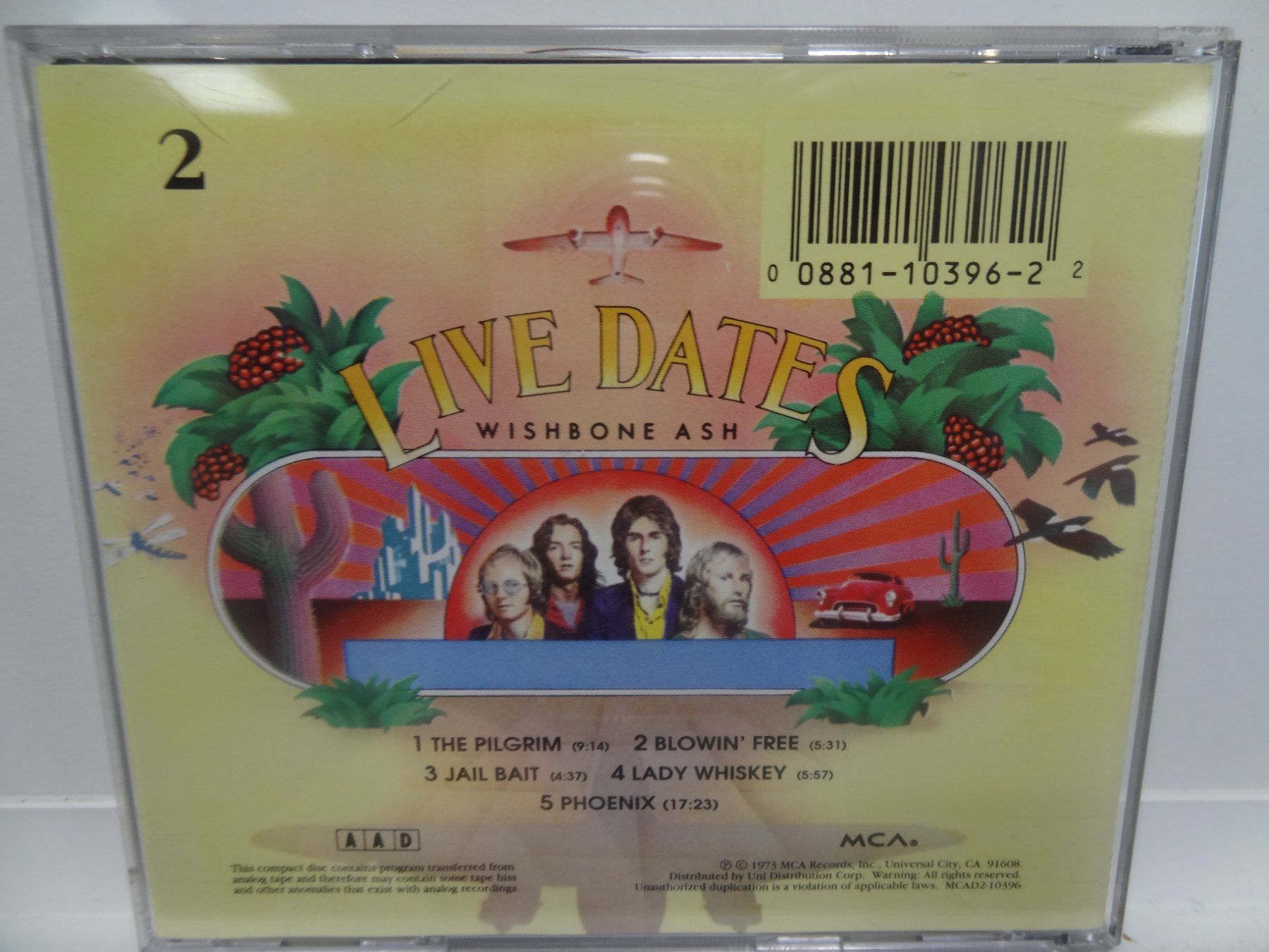 CD: Wishbone Ash – Live Dates – Usato da luzern venduto da musicandart 1