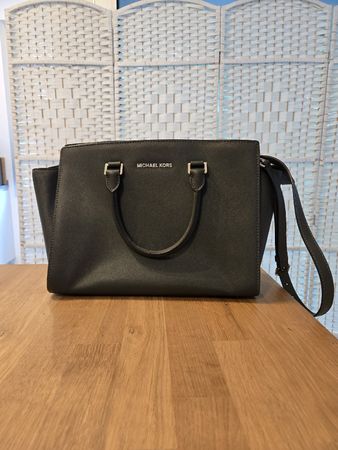 Borsa Michael Kors verde, ottime condizioni