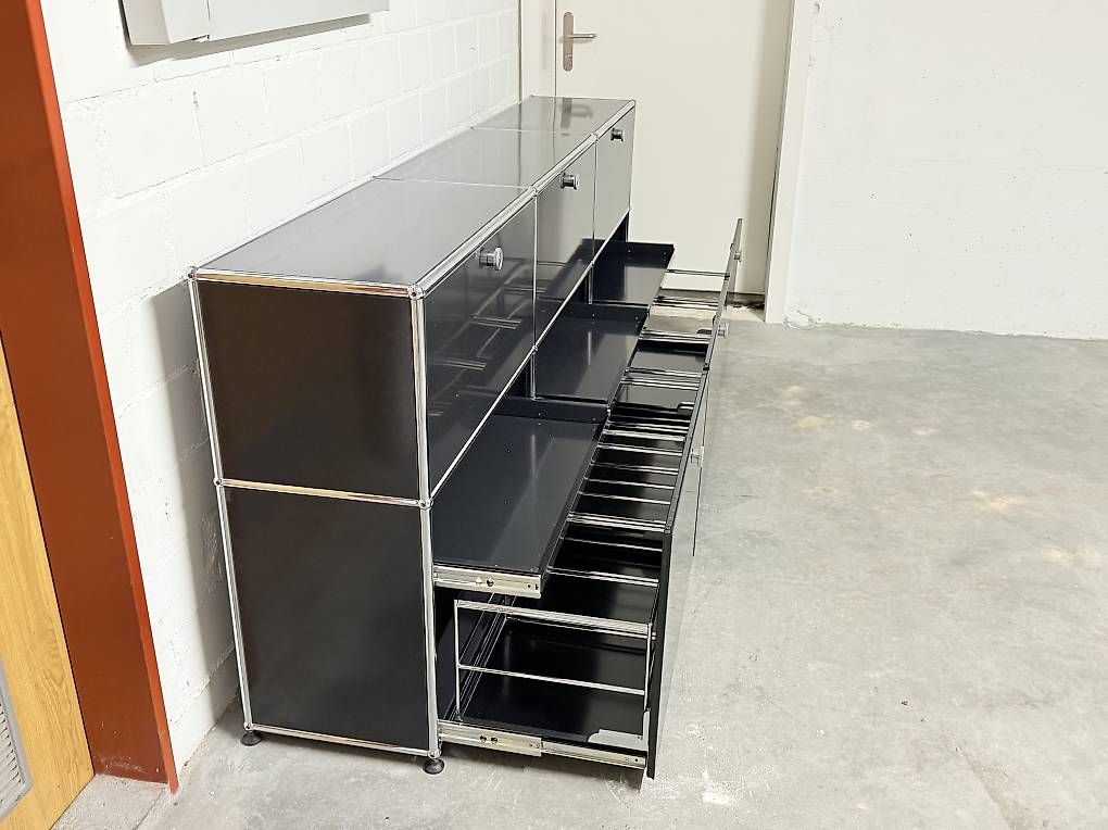 USM Kommoden: USM Haller Sideboard Schwarz – Gebraucht aus Dietikon von Kumar_Occasionen 6