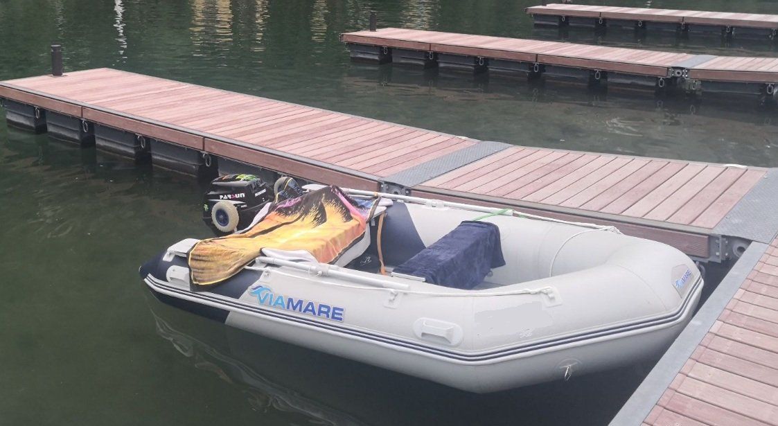 Boote: Schlauchboot Viamare 330 mit 8 PS Motor – Gebraucht aus Rüdlingen von svetlana_1 1
