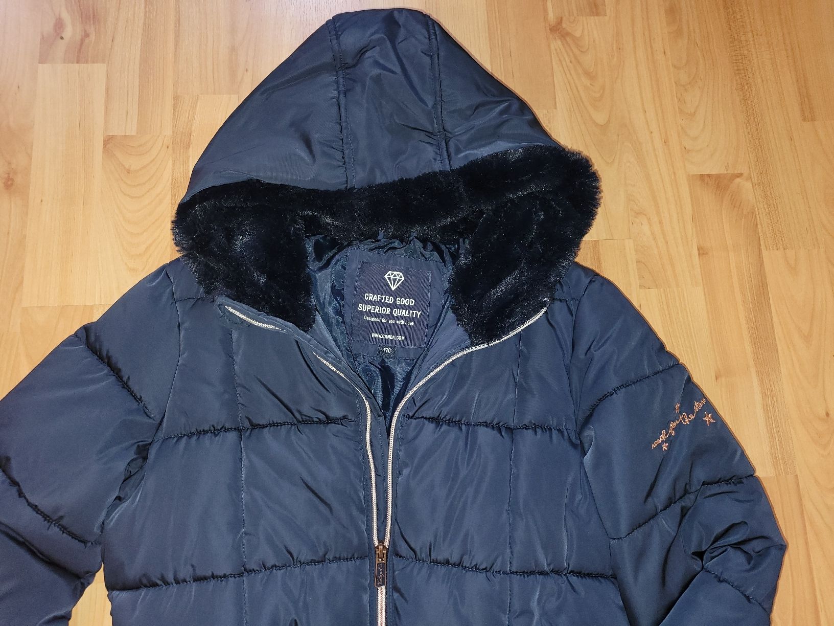 C&A Vestes & Manteaux: neuwertiger Wintermantel Gr. 164 – D'occasion à Scherzingen par zwiggi1