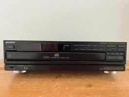 SONY CDP-C700, CD-Wechsler mit 5er Revolvermagazin