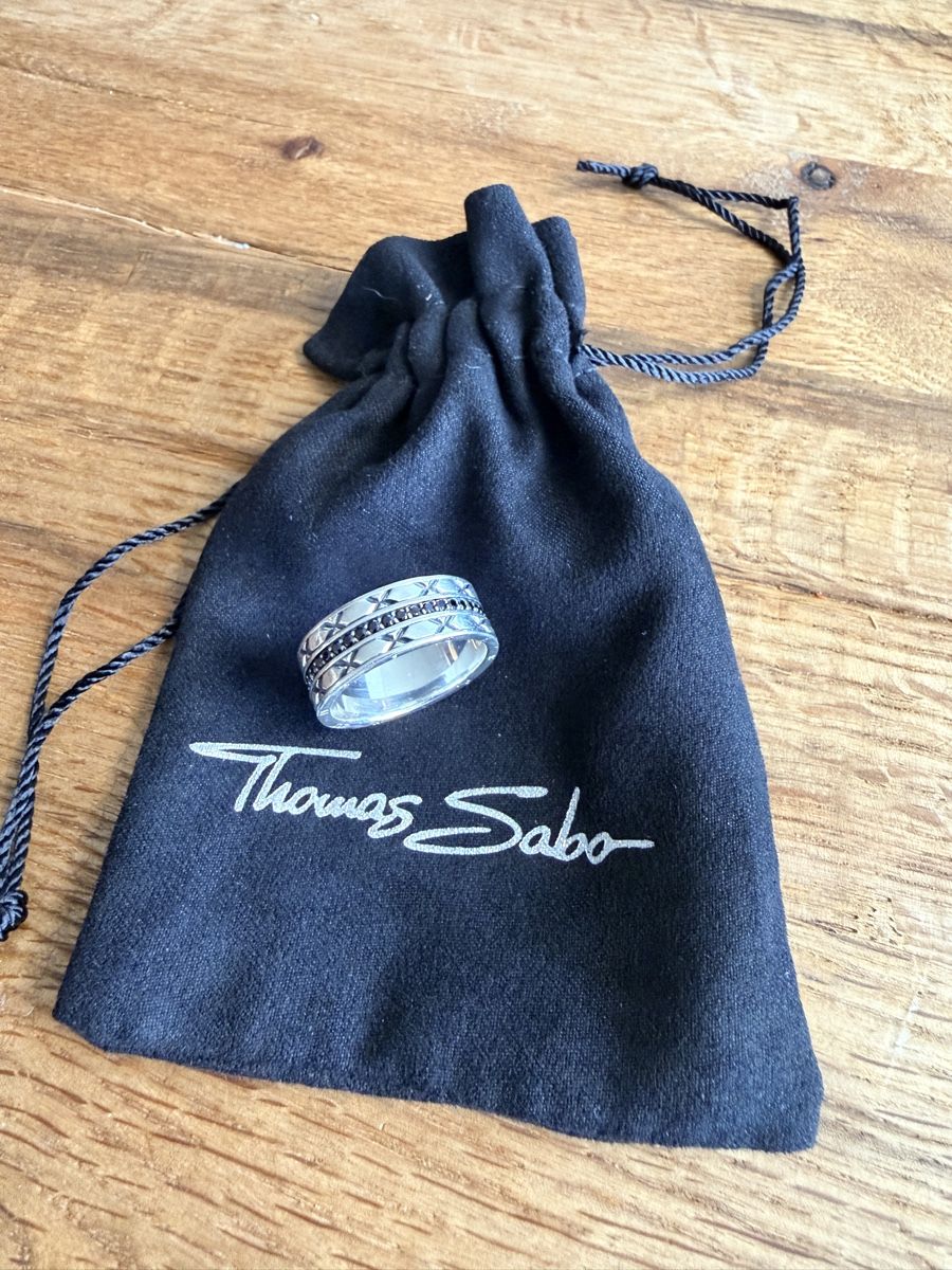 Thomas Sabo Anelli: Thomas Sabo Silber Ring asiatische Ornamente 62 – Usato da Bern venduto da Ric45ron12 1