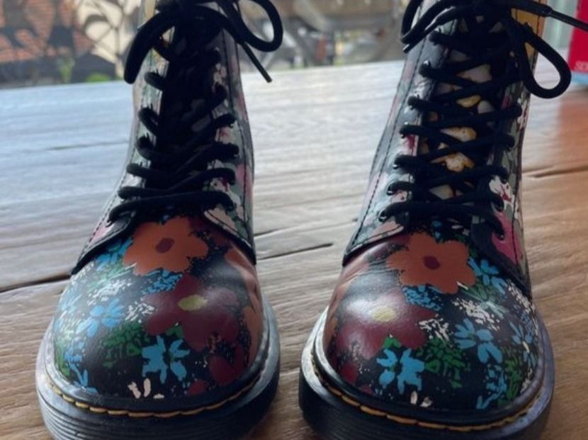 Dr martens hotsell kinder blumen