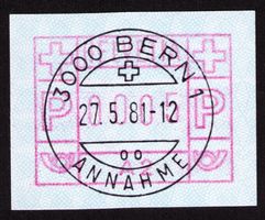 ATM A2_Das SELTENE FARBBAND II_VO Bern 1_SELTEN !_Kat. 550 !