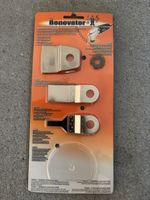 Renovator Zubehöhr-Set Universal 3x Klingen + 1x Adapter