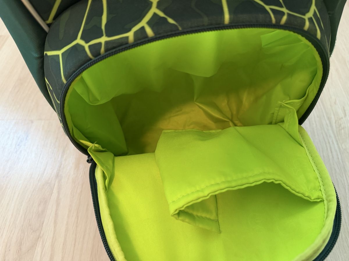 Ergobag Borse & Zaini: Ergobag cubo school backpack, green dino, with rain cover – Usato da Volketswil venduto da mit_wcb7 6