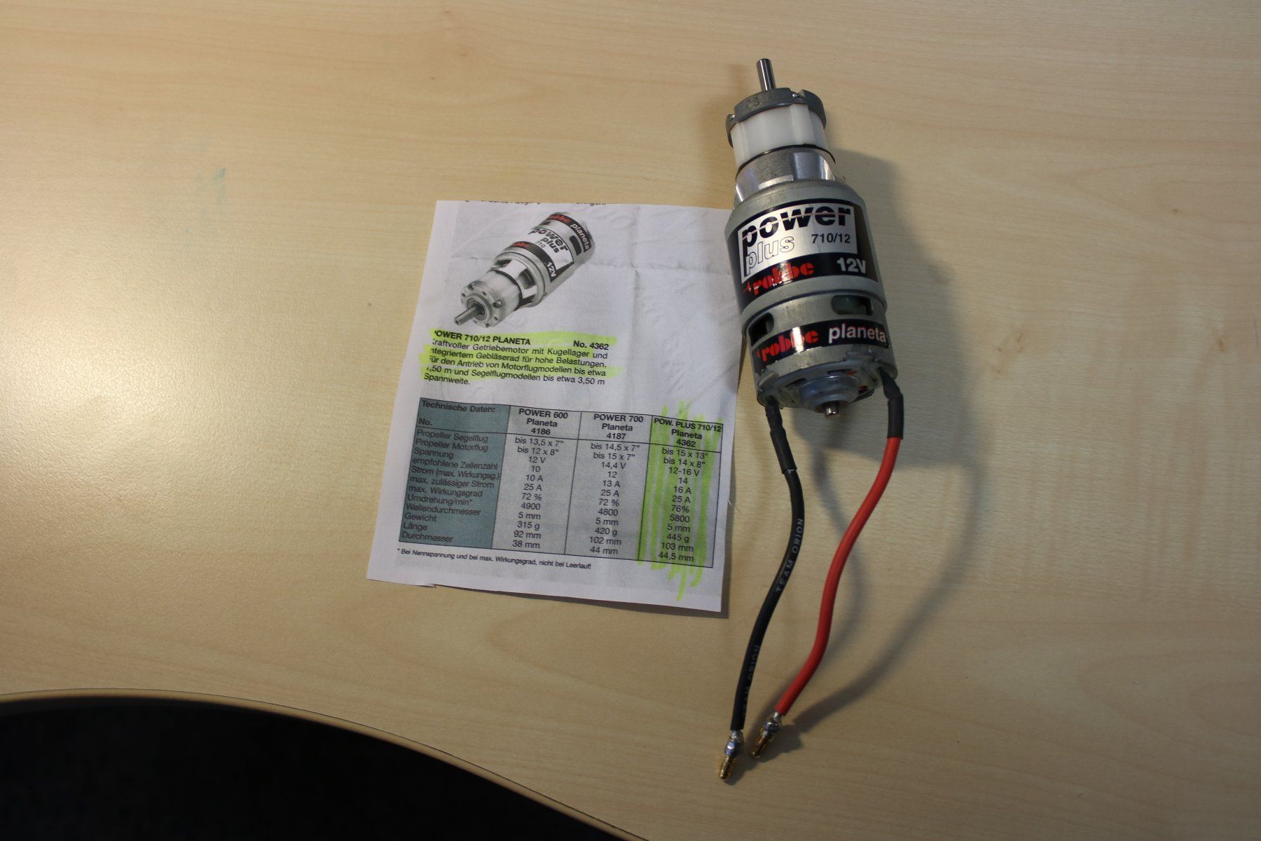 Robbe  Motori: Robbe  Planeta  Getriebemotor  12V – Nuovo (secondo la descrizione) da Winterthur venduto da Anef