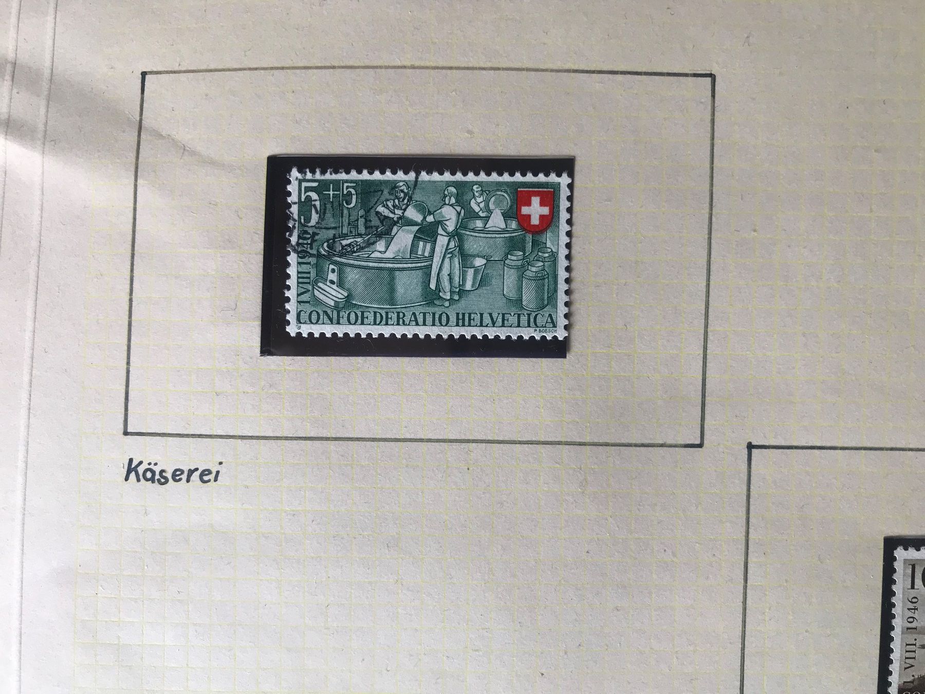 Alle Briefmarken: 1946, Pro Patria Satz mit Abarten – Gebraucht aus stäfa von brandy66 1