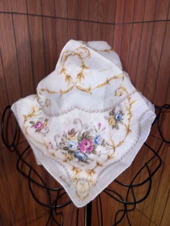 Burberrys Vintage Tuch Floral 46x46