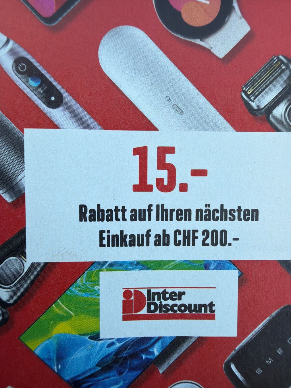 Coop Timbres & points: 15 sfr rabatt interdiscount – Neuf avec emballage d'origine à Gurmels par SwissSpot