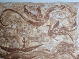 STRUPLER HANS-RUDOLF LITHOGRAPHIE SIGNIERT NUMMERIERT