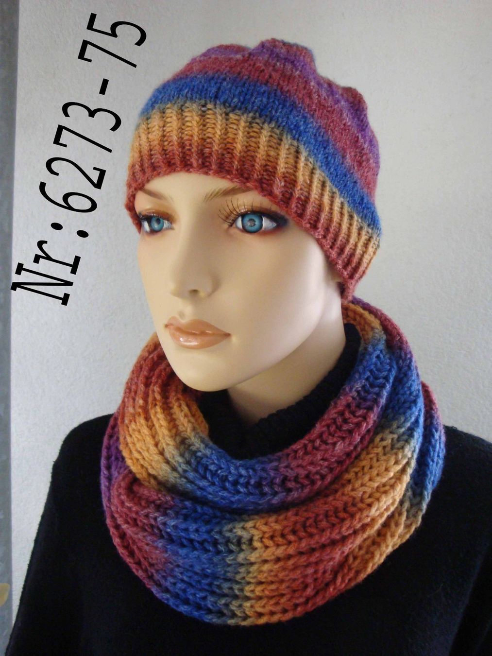 Foulard & Sciarpe: Loop-Schal & Mütze – Nuovo (secondo la descrizione) da Bollodingen venduto da happyday11 2