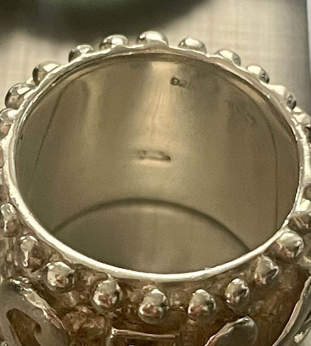 Anelli: Wunderschöner massiver Silberring – Nuovo (secondo la descrizione) da Zürich venduto da Caracol1998 4