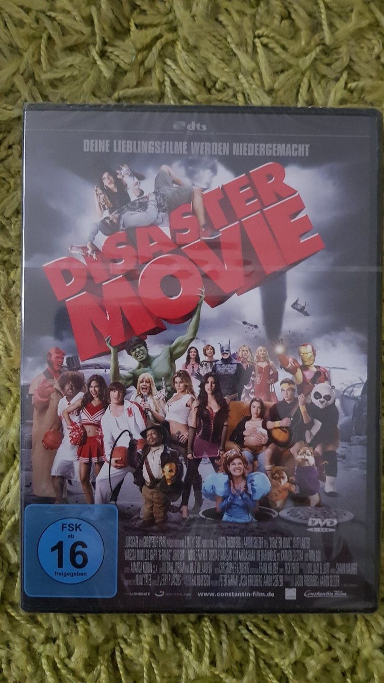 Tutti i DVDs: Disaster Movie – Nuovo e nell'imballaggio originale da Dornach venduto da Letizia1987