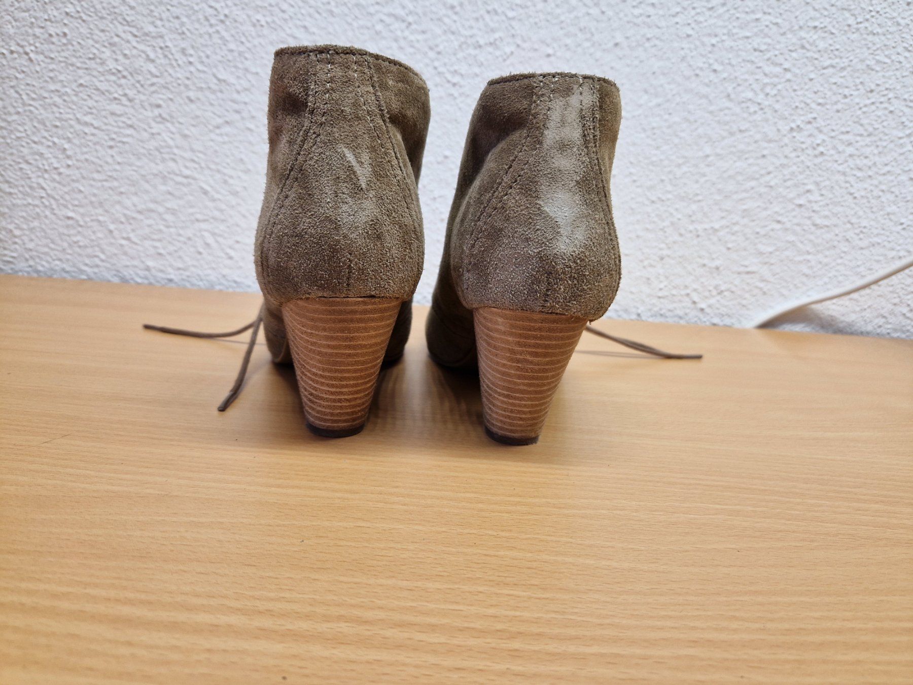 Damenschuhe: Stiefeletten, Ankle Boots braun Gr. 38 Echtes Leder – Neu (gemäss Beschreibung) aus Nebikon von Japostyle 9