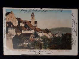 AARAU 1900 - RASIERSTEMPEL - MIT MANGELN