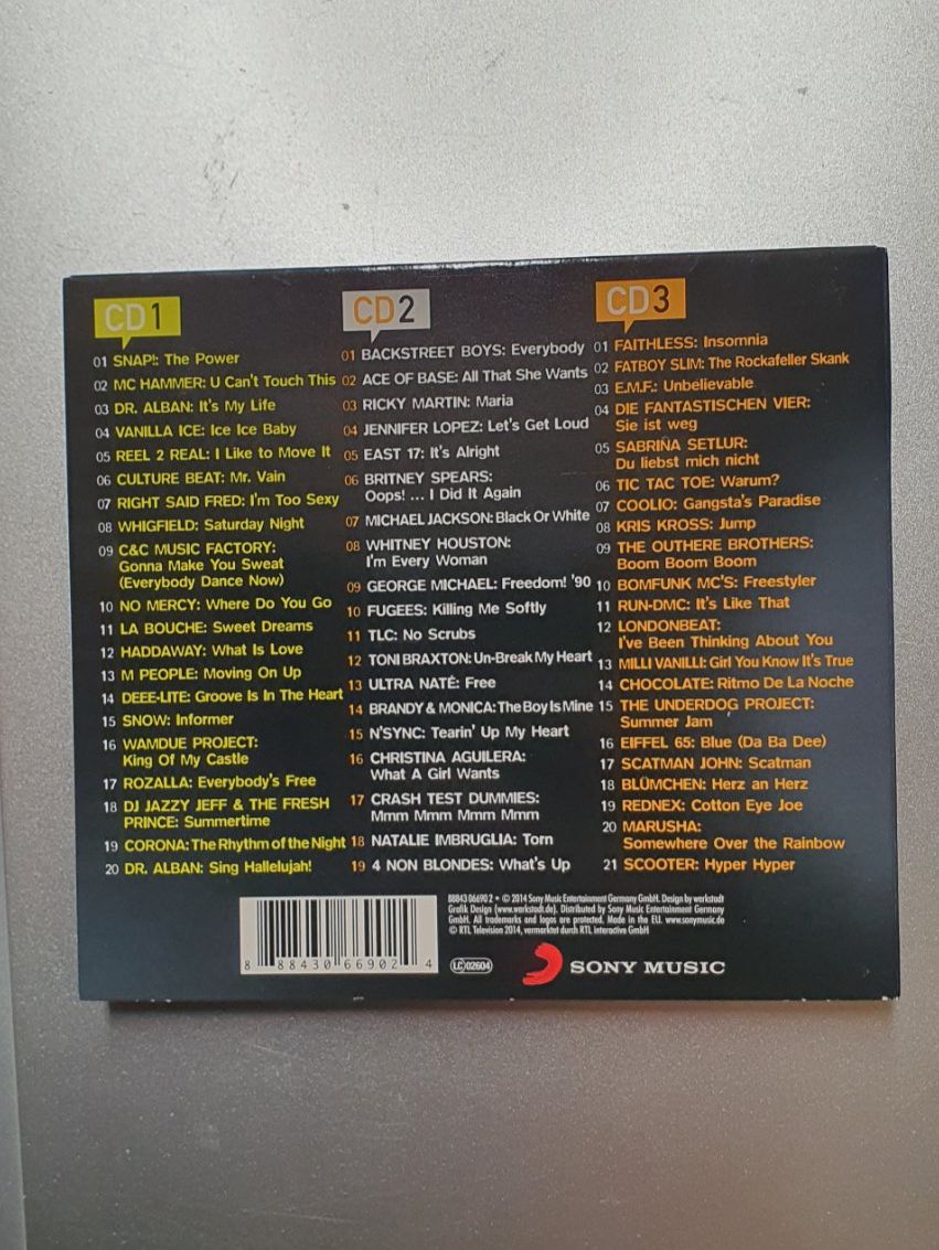 CD: I LIKE THE 90's (3 CDs) – Nuovo (secondo la descrizione) da Sisseln AG venduto da murmi83 1