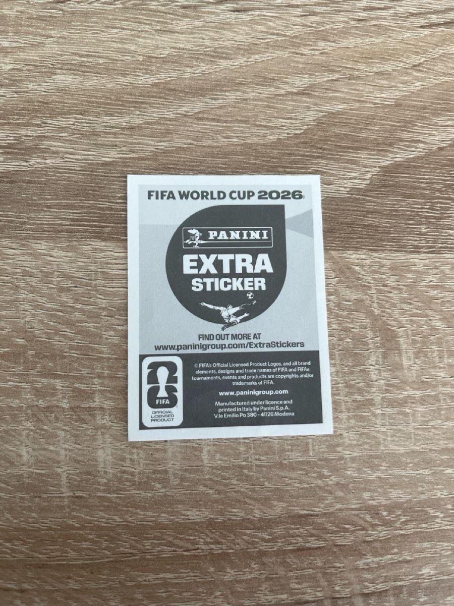 Panini Carte collezionabili: Extra sticker Panini Cristiano Ronaldo silver – Usato da Daillon venduto da Camus82 1