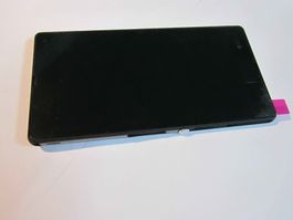 Sony Xperia Z Oberschale & LCD Display Schwarz