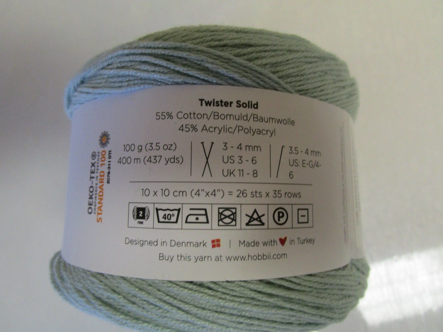 Lana: Strickgarn BW/Acryl (Nr. 122) – Nuovo (secondo la descrizione) da Ursenbach venduto da gruenblau 2